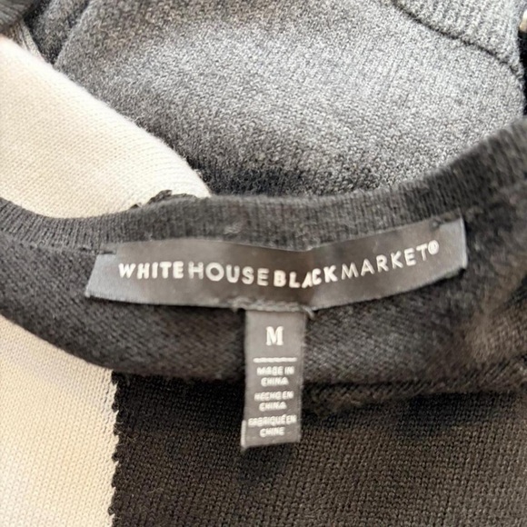 WHBM Color Block Sweater - Picture 5 of 5